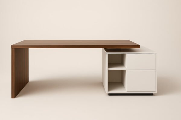 Escritorio-Ejecutivo-Madera-vista-frontal
