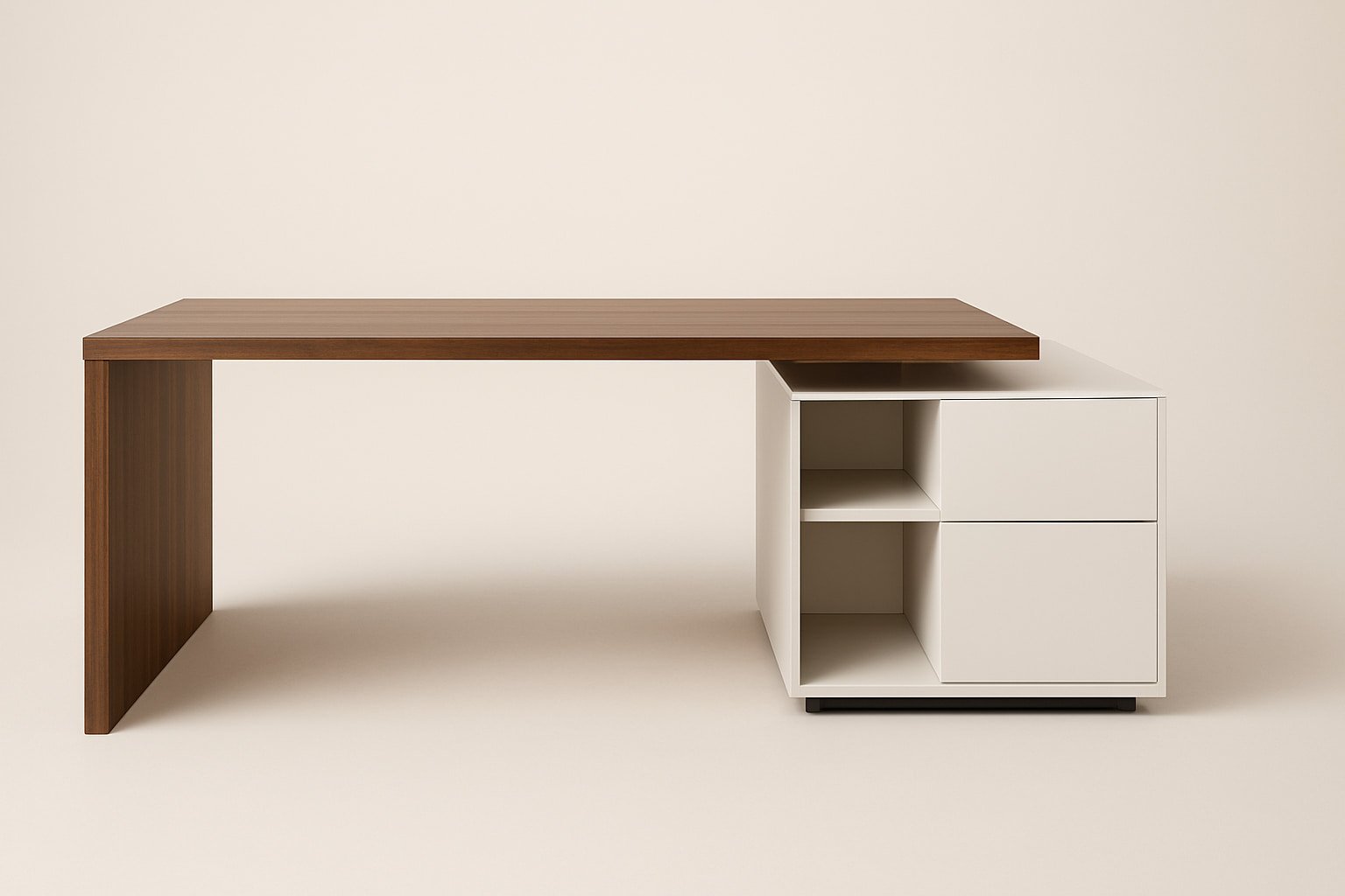 Escritorio-Ejecutivo-Madera-vista-frontal